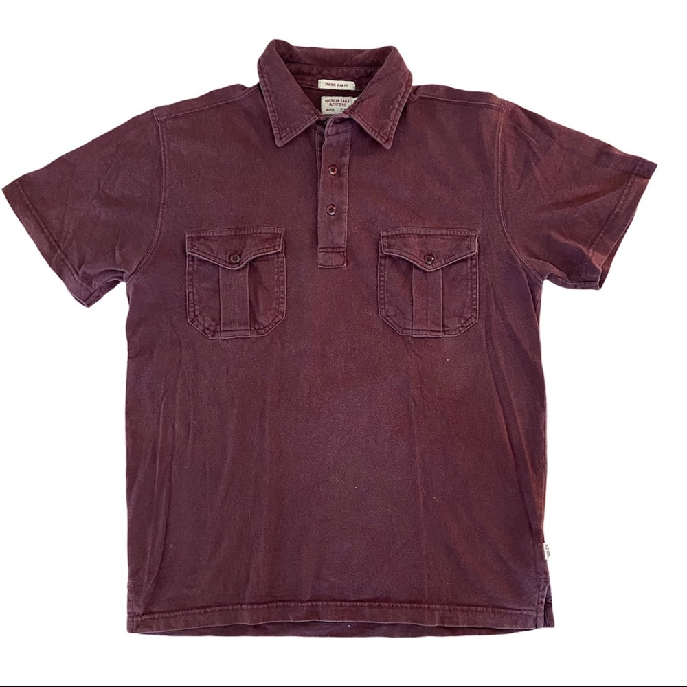 🌟3/$15🌟 American Eagle AEO vintage pocket polo